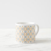 Tasse Expresso Angles rustiques : Nuances géométriques des fermes (Devant droit)