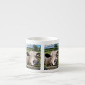 TASSE EXPRESSO ANIMAUX DE LA FERME, VACHE CUITE (Devant)