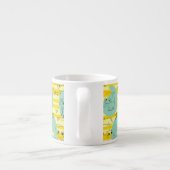 Tasse Expresso Animaux mignons jouant avec de l'eau 2 (Dos)
