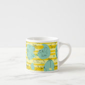 Tasse Expresso Animaux mignons jouant avec de l'eau 2 (Droite)