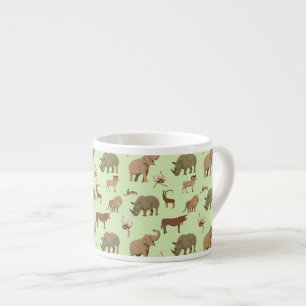 Tasse Expresso Animaux sauvages