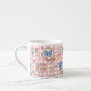 Tasse Expresso Anime Tom et Jerry Motif de boulangerie