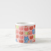 Tasse Expresso Anime Tom, Jerry et Tuffy Apple Motif (Devant)