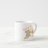 Tasse Expresso Anime Tuffy et Jerry Cheese au fromage (Devant droit)