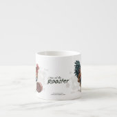 Tasse Expresso Année du coq chinois Zodiac Art (Devant)