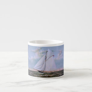 Tasse Expresso Antique voilier Slot Yacht Voilier Ocean