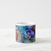 Tasse Expresso Apophyse Abstraite Fractale X (Devant)