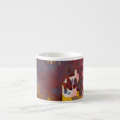 Tasse Expresso aquarelle 8 d'arrière - plan (Devant)