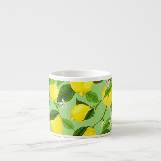 Tasse Expresso Aquarelle Lemon 3 (Devant)