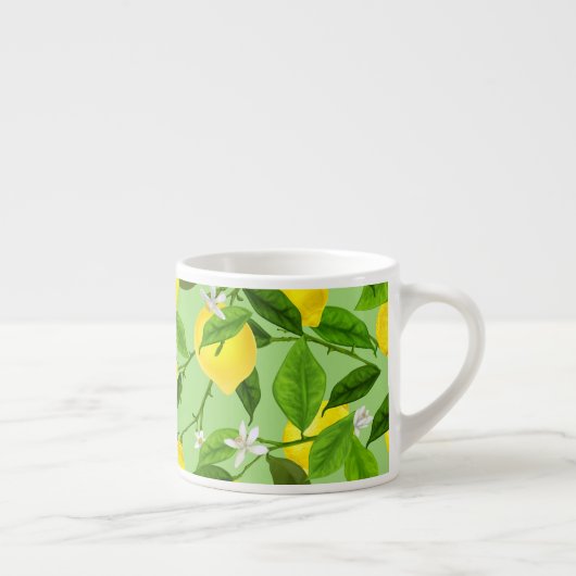 Tasse Expresso Aquarelle Lemon 3 (Droite)