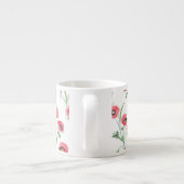 Tasse Expresso Aquarelle Poppy Field Cuisine (Dos)