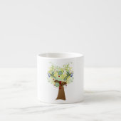 Tasse Expresso Arbre à fleurs (Devant)