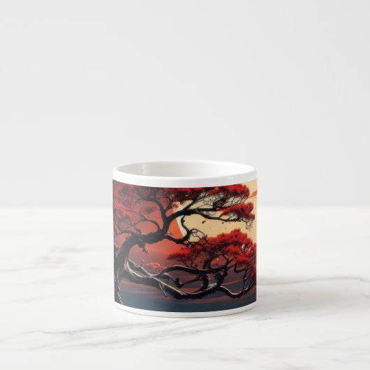 Tasse Expresso Arbre bonsaï (Devant)