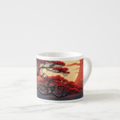 Tasse Expresso Arbre bonsaï (Devant droit)