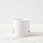 Tasse Expresso Arbre Coeurs d'amour (Devant)