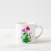 Tasse Expresso Arbre Coeurs d'amour (Droite)