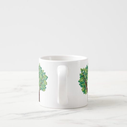 Tasse Expresso Arbre de chêne (Dos)