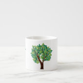Tasse Expresso Arbre de chêne (Devant)