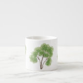 Tasse Expresso Arbre de Cottonwood (Devant)