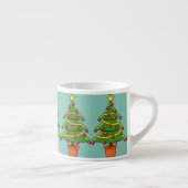 Tasse Expresso Arbre de Noël (Droite)