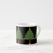Tasse Expresso Arbre de Noël Thunder_Cove (Devant droit)