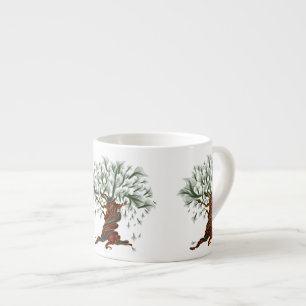 Tasse Expresso Arbre torsadée