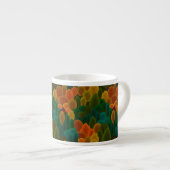Tasse Expresso Arbres modernes colorés d'automne (Devant droit)