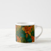 Tasse Expresso Arbres modernes colorés d'automne (Droite)