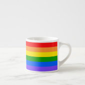 Tasse Expresso Arc-en-ciel Coloré (Droite)