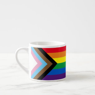 Tasse Expresso Arc-en-ciel Lgbtq drapeau de la diversité gay