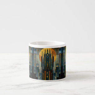 Tasse Expresso Architecture Déco La Nuit