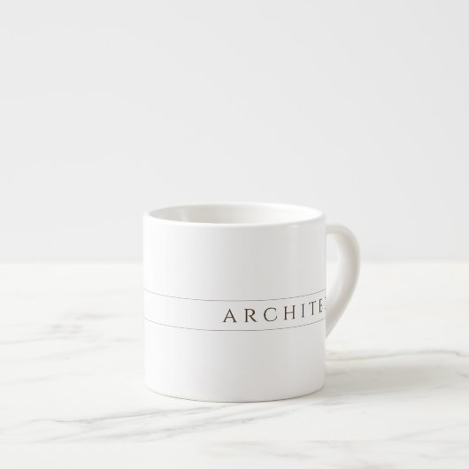 Tasse Expresso ARCHITECTURE Espresso Cup / Sepia (Devant droit)