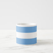 Tasse Expresso Argentine Nationale Drapeau Patriotique (Devant)