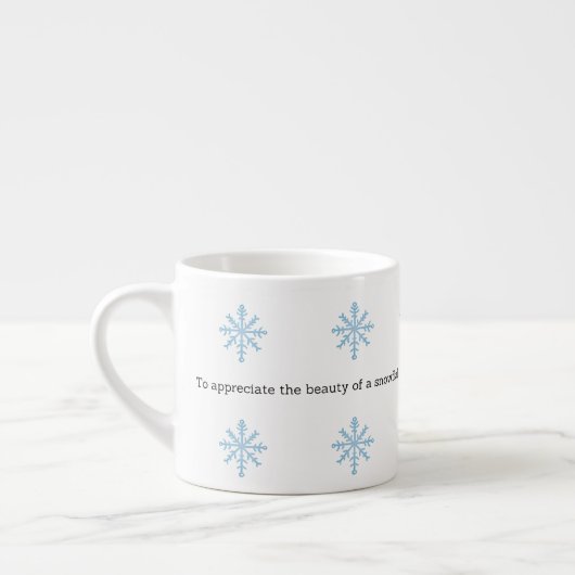 Tasse Expresso Aristotle Winter Quote Decor For Home (Gauche)
