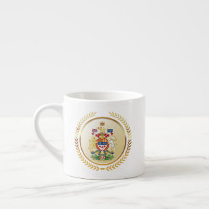 Tasse Expresso Armoiries du Canada