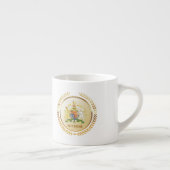 Tasse Expresso Armoiries Du Royaume-Uni (Droite)