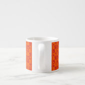 Tasse Expresso Arrière - plan brun deux tons (Dos)