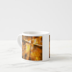 Tasse Expresso arrière - plan coloré abstrait d'art