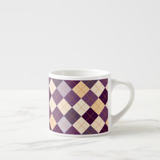 Tasse Expresso Arrière - plan de chandail (Droite)