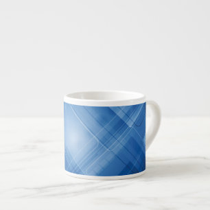 Tasse Expresso Arrière - plan de pointe bleu-foncé