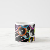 Tasse Expresso Arrière - plan grunge (Devant)