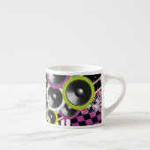 Tasse Expresso Arrière - plan grunge (Droite)
