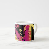 Tasse Expresso Arrière - plan tramé technique 7 (Devant droit)