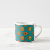 Tasse Expresso Arrosage orange avec tournesol (Droite)