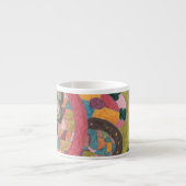 Tasse Expresso Art Abstrait "Pink Mood" (Devant)