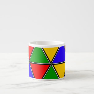 Tasse Expresso Art africain nubien – Héritage, fierté africaine