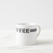 Tasse Expresso Art déco (Devant droit)