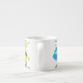 TASSE EXPRESSO ARTISANAT DE GRUNGE PUNGE (Dos)