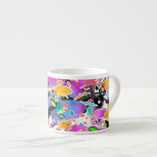 TASSE EXPRESSO ARTISANAT DE GRUNGE PUNGE