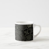 Tasse Expresso Artwork Abstrait noir (Droite)